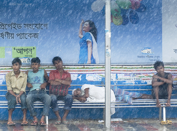 Dhaka in the rainy season - Bangladesh